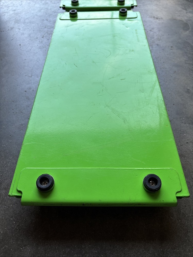 (2) Snap-On Tools 20” Combination Drive Lock-A-Socket Tray Green