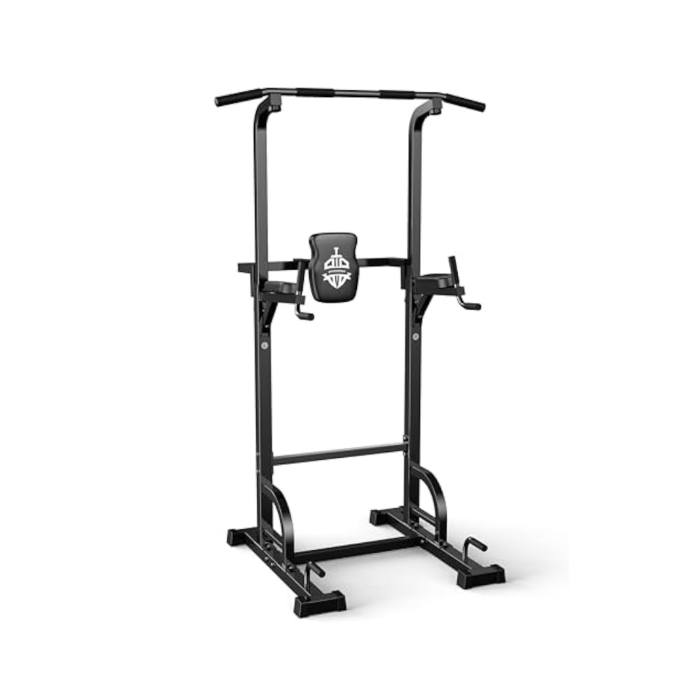 Non,Slip Pull Up Bar Station for 450LBS Weight Capacity, Dips, Pull Ups, and