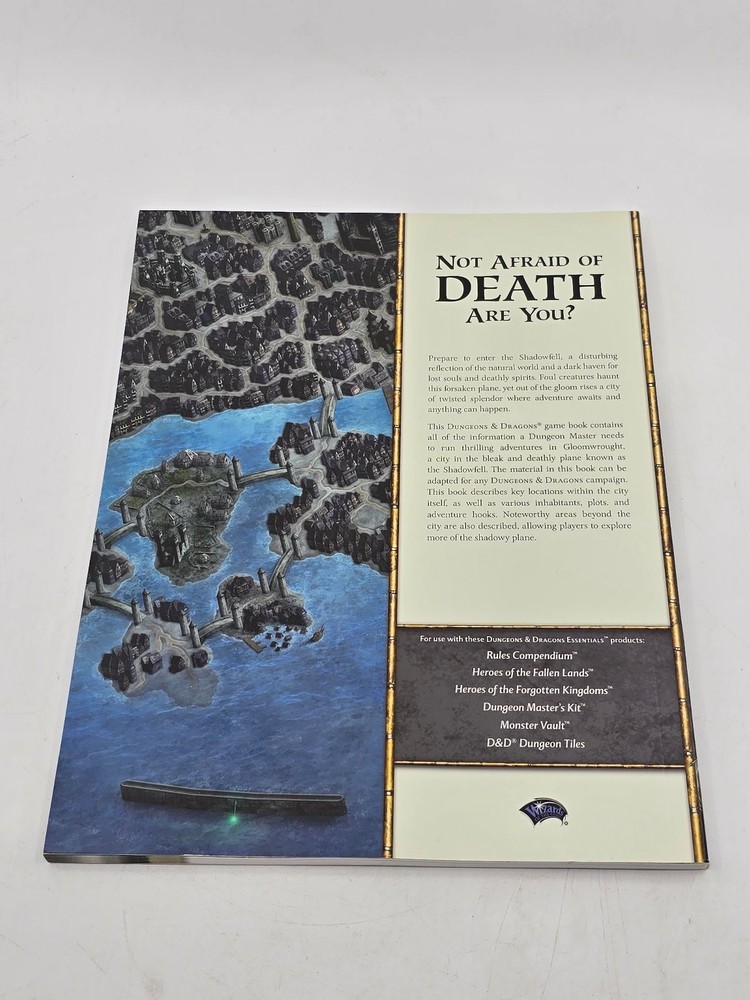 Dungeons & Dragons The Shadowfell Campaign Guide 4th Edition 2011