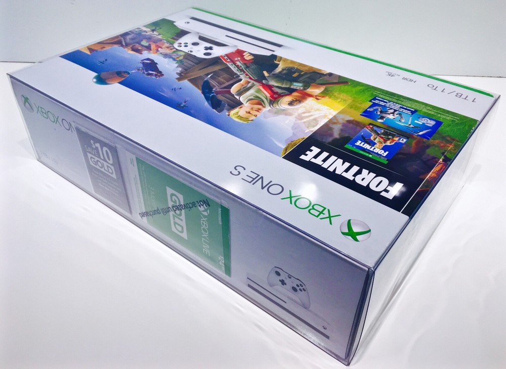 1 Console Box Protector For STANDARD XBOX ONE S Console Boxes. Check dimensions