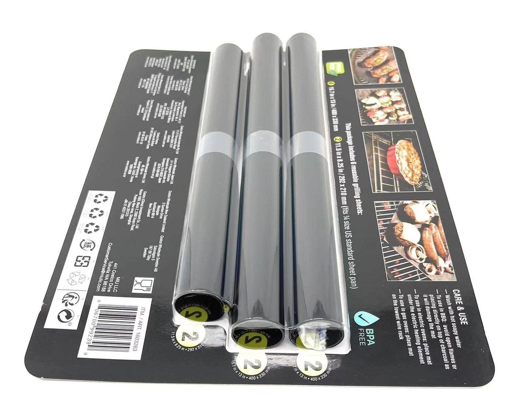 MIU 6 Pack BBQ Grill Mats