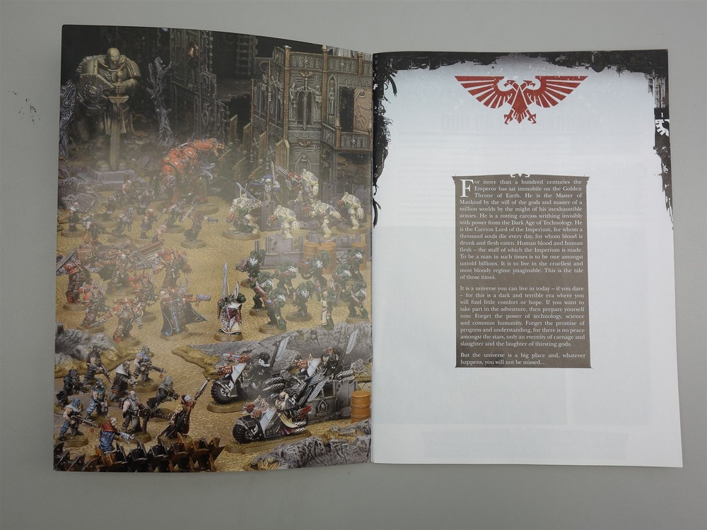 Warhammer 40K: Dark Vengeance Read This First Rulebook