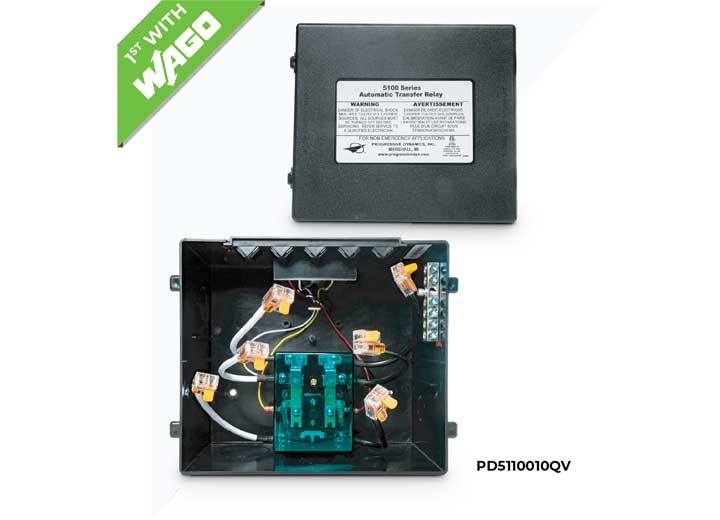 Progressive Dynamics PD5110010QV 5100 Series Automatic Transfer Relay Switch