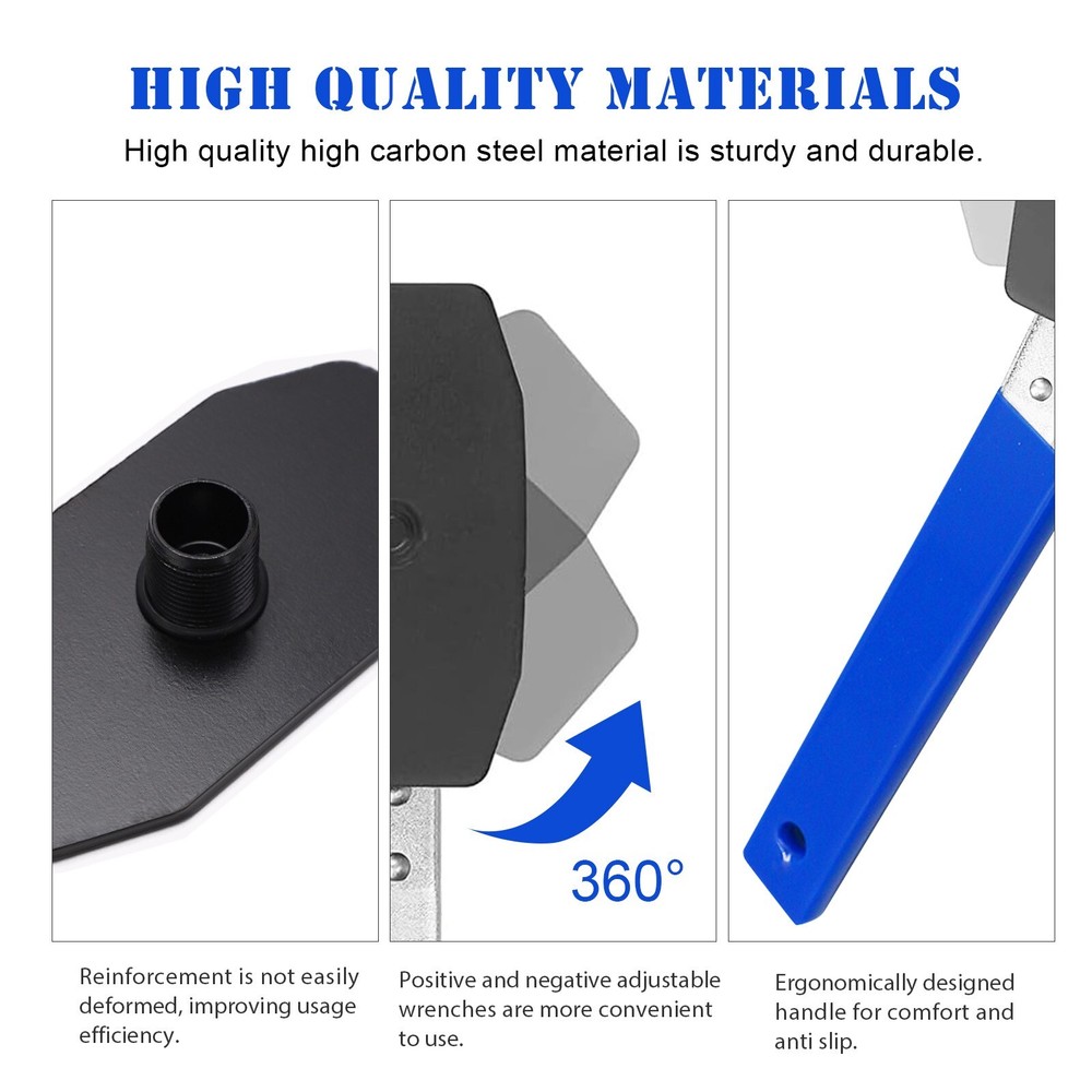 Brake Caliper Compression Tool Brake Caliper Tool Spreader with 2 Hangers