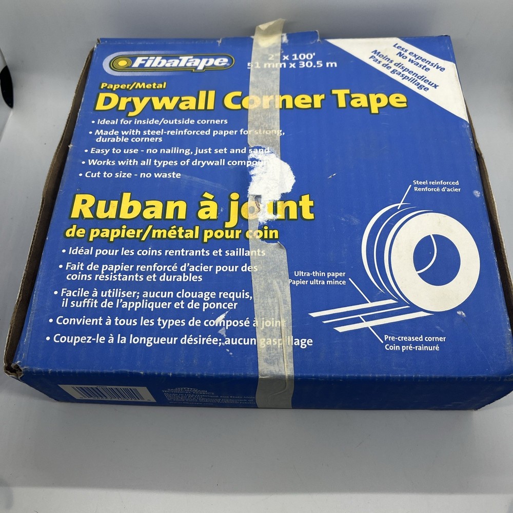 Drywall Corner Tape 2”x100’ Open Box