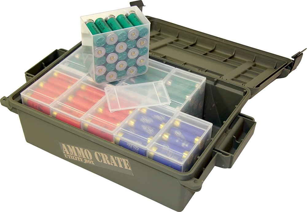 Military Ammo Box Plastic Mtm Storage Case Ammunition Utility Crate 65 Pounds