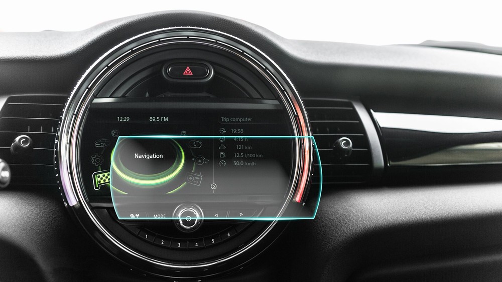Crystal Clear Screen Protector for 2016 Mini Cooper Vehicle Navigation