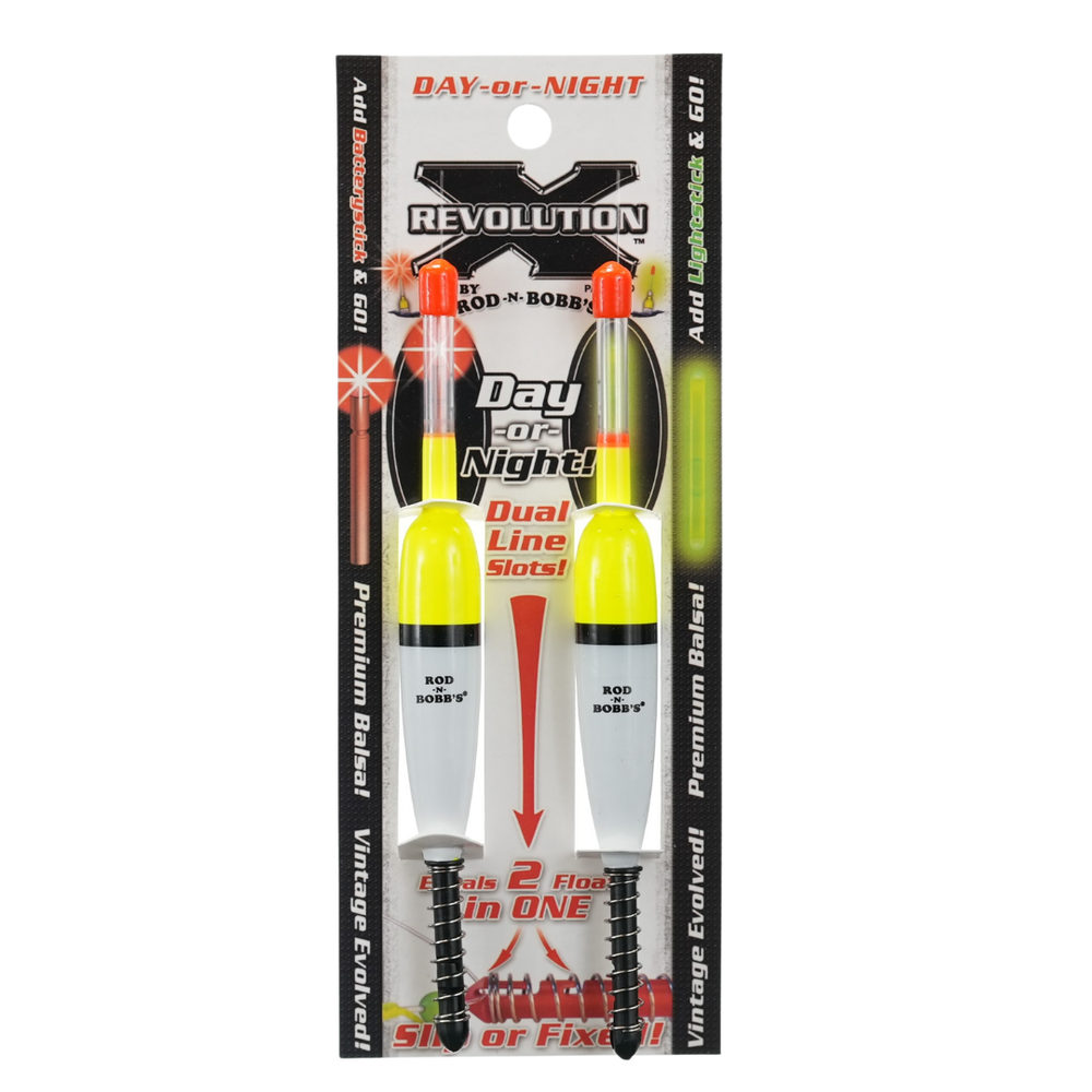 RevolutionX Day or Night Lighted Bobbers