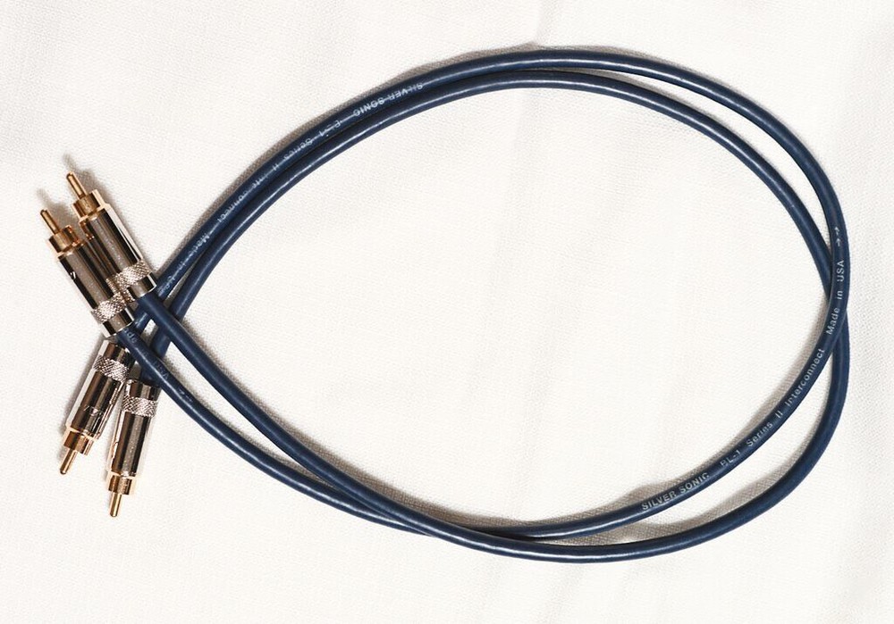 DH Labs BL-1 Series II Silver-Clad OFC Interconnect Cables -3' pair ^