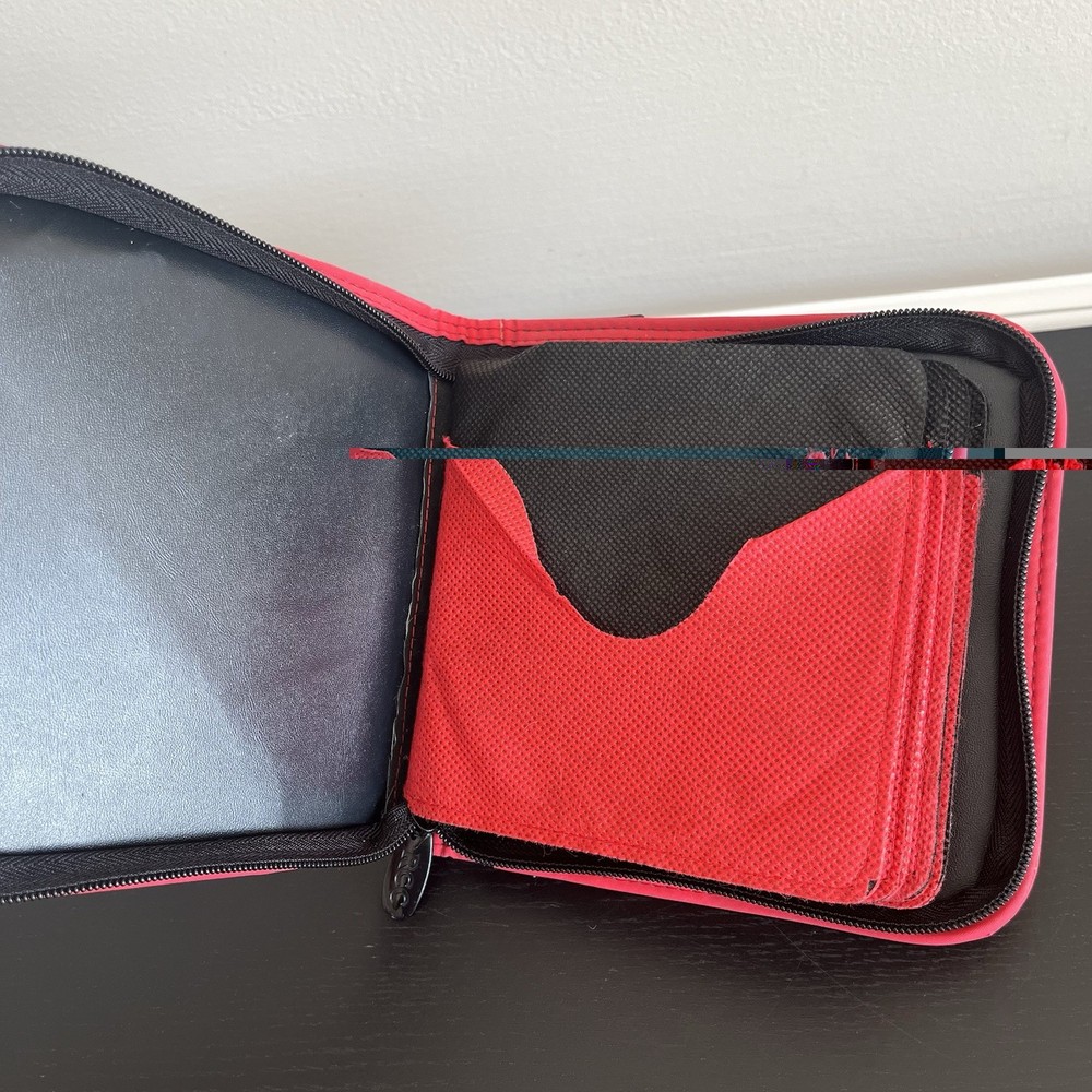 Vintage Compaq Software Publishing Services CD Disk Storage Zippered Case RCC