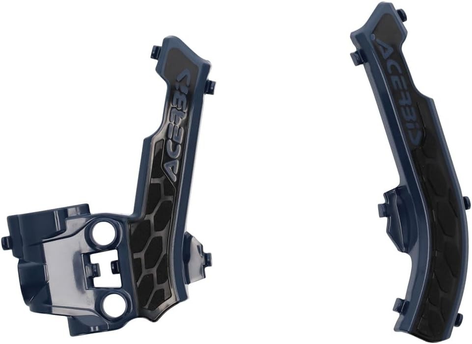 ACERBIS 2979611034 X-Grip Frame Guards - Blue/Black