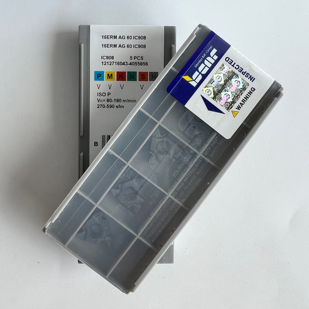 5Pcs/BOX ISCAR 16ERMAG60 IC908