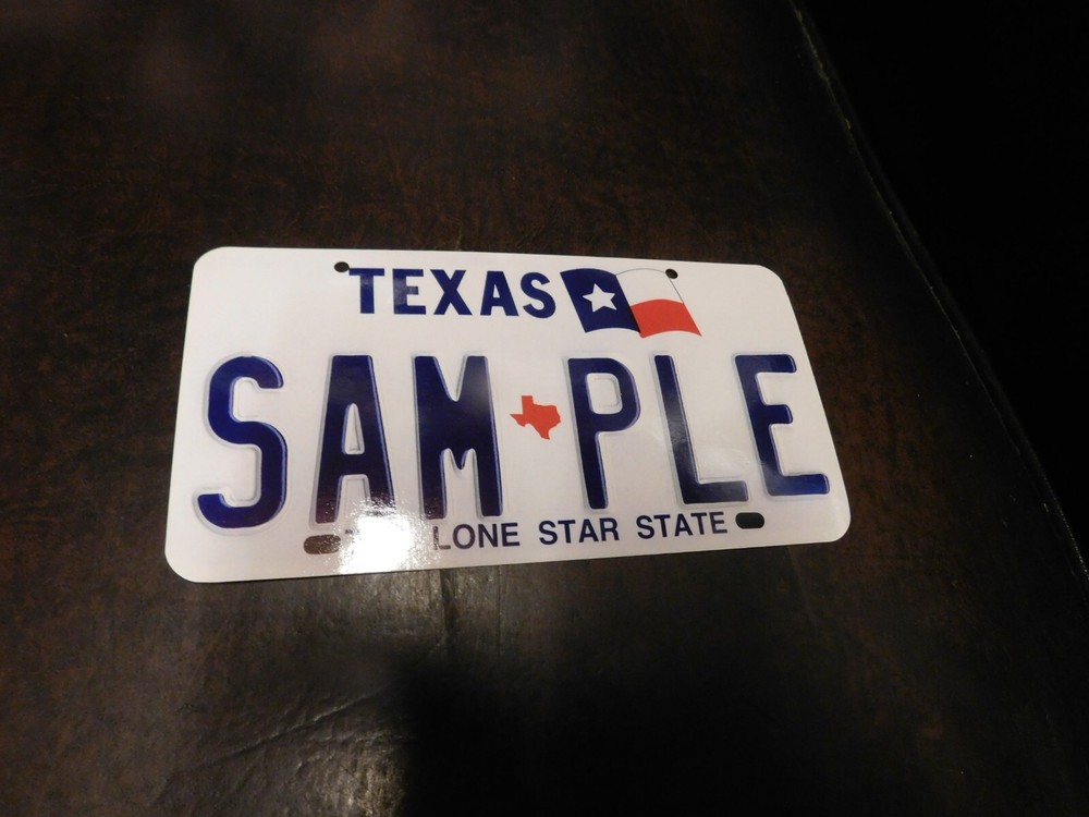 Flash Card Miniature Glossy Paper  2001  Texas