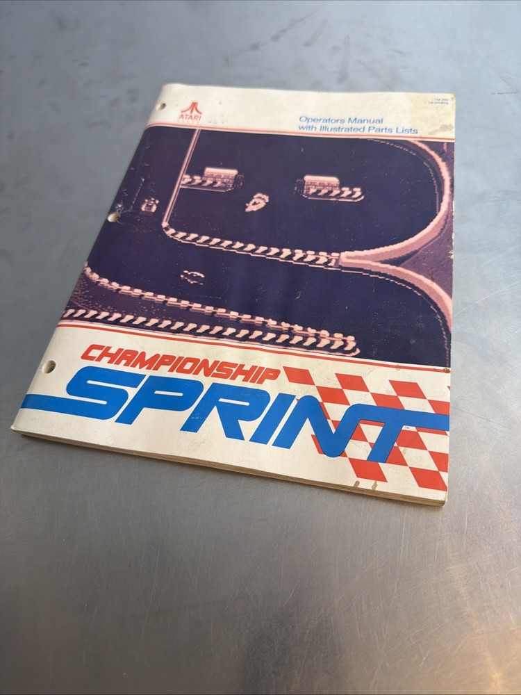 Championship sprint  arcade manual