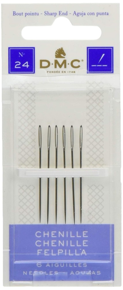 DMC Chenille Hand Needles, Size 24 6/Pkg