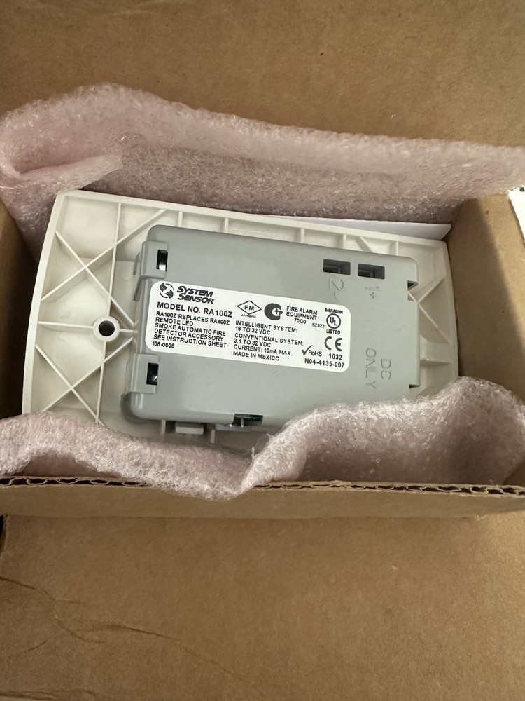 System Sensor RA100Z Remote Annunicator RA400Z 5CGZ3