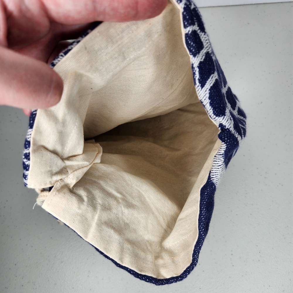 Sandcloud Blue Pouch Bag with Drawstring