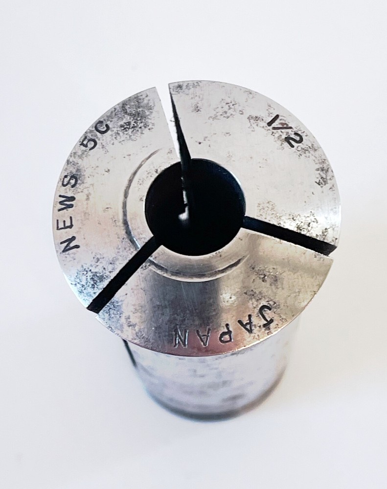 3/8" Round Collet 5C W/ External & Internal Thread .375"