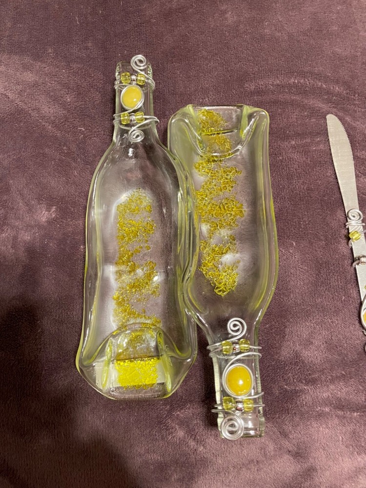 Melted Double Bottle Charcuterie tray