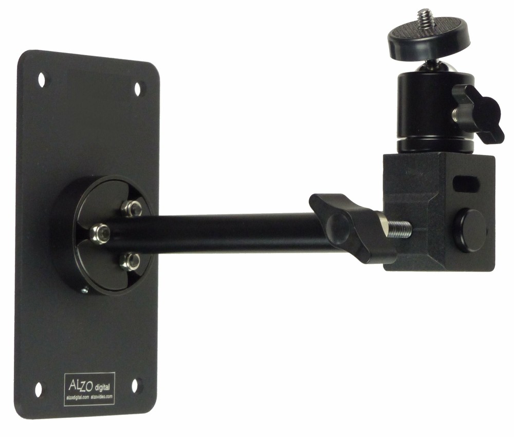 Wall-Mounted Camera Support with Ball Head