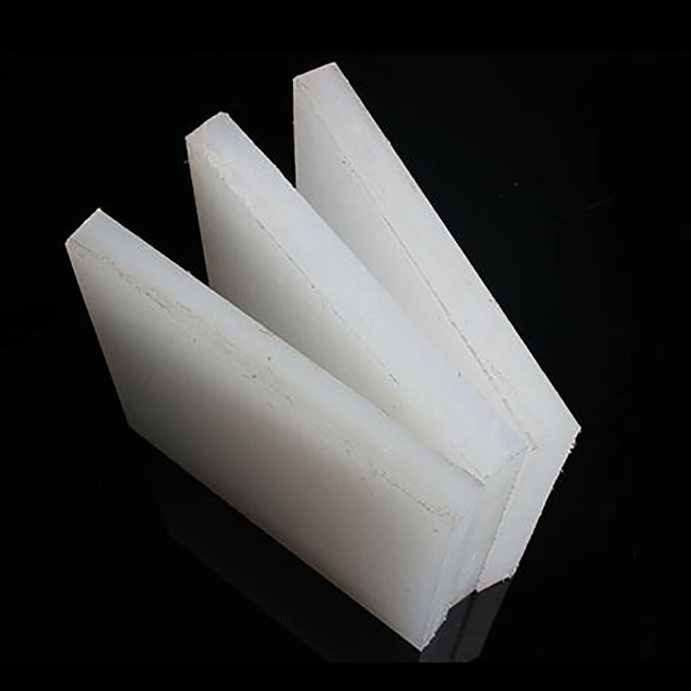 White Polypropylene PP Board Plastic Sheet Plate 3-20mm Thick & 100-500mm Sizes