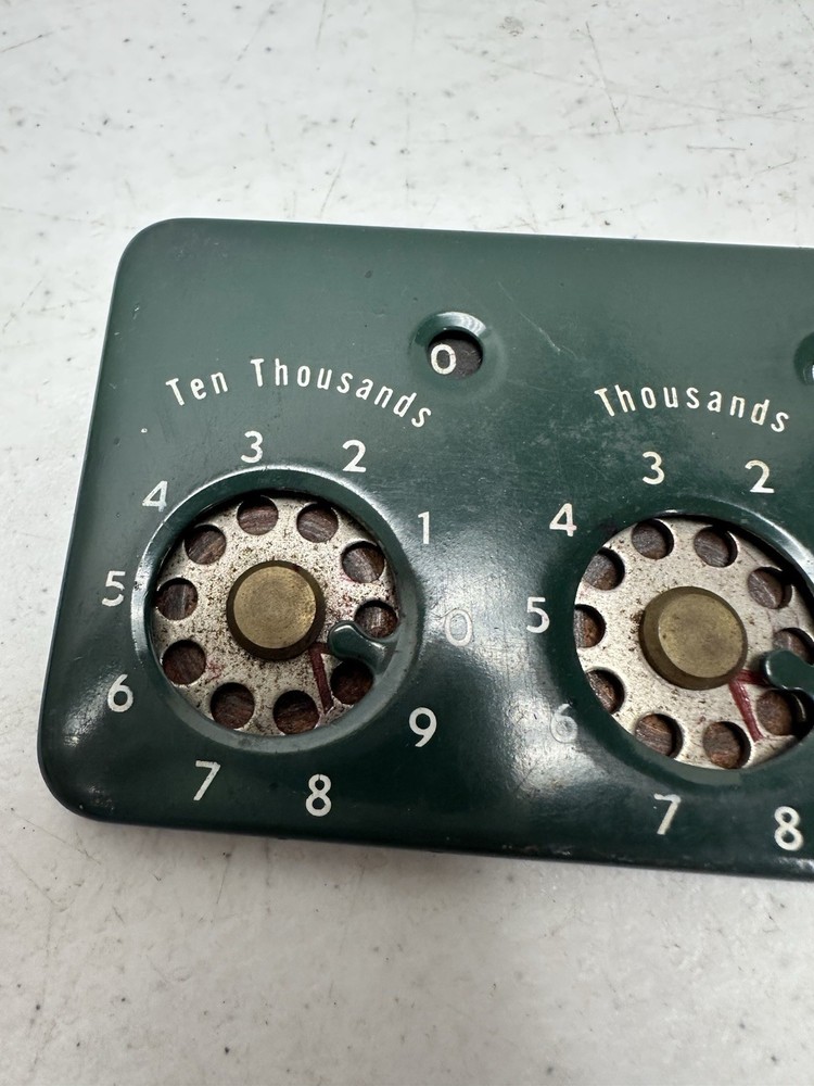 The Lightning Adding Machine Vintage Mechanical Calculator Accounting Arithmetic