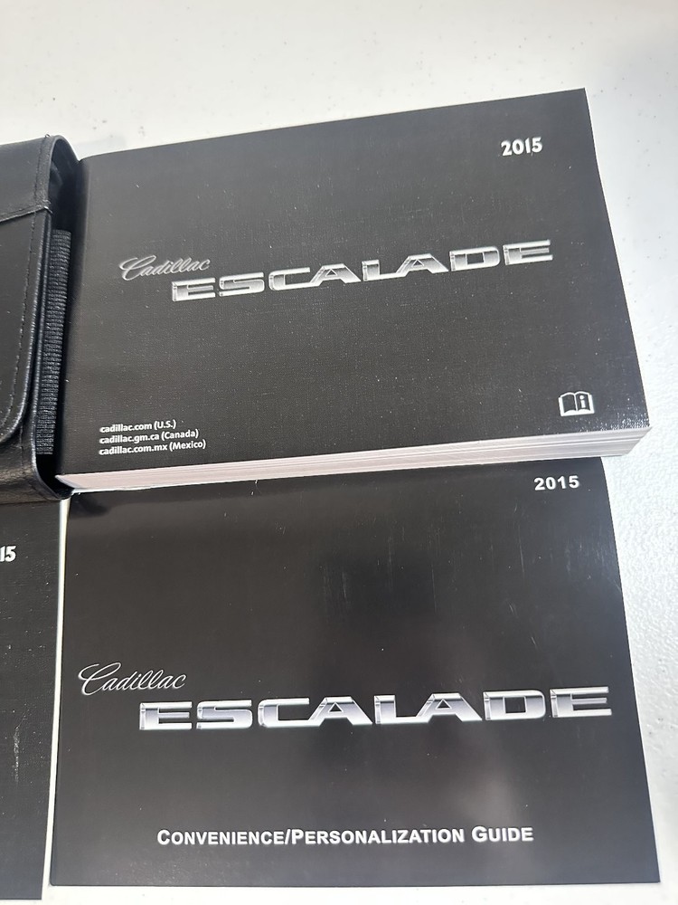 2015 Cadillac Escalade Owner Manual Set