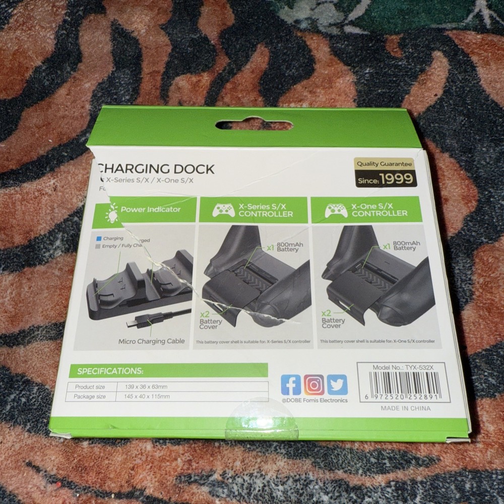 Dobe Xbox X SERIES, One S System Wireless Controller Charging Kit