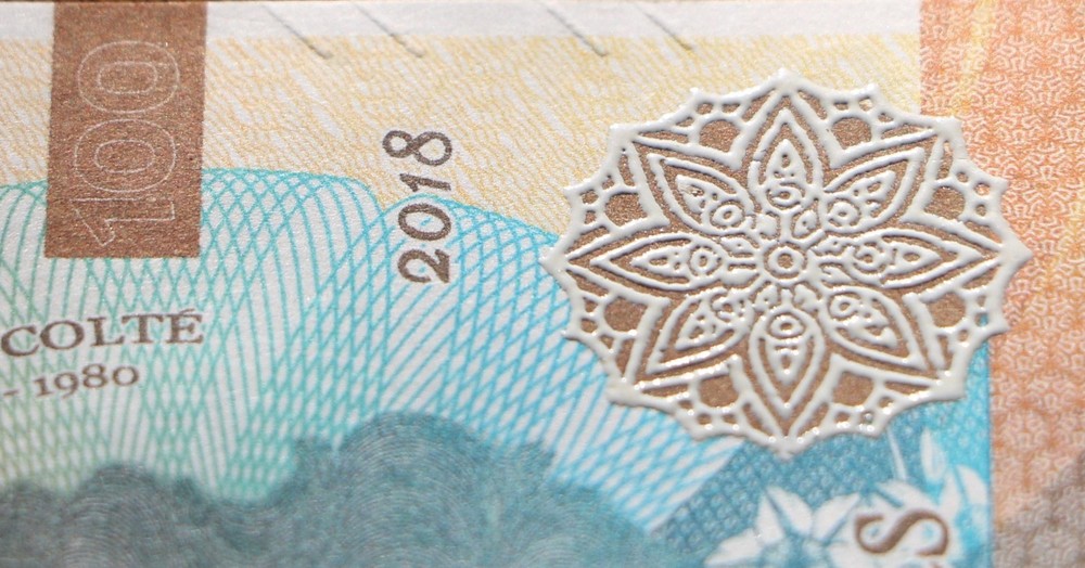 Kamberra, 100 Numismas, 2018, Redesigned Series, UNC Stunningly Complex