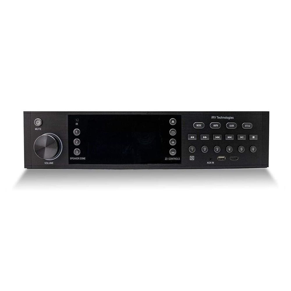 iRV68 RV Theater style Radio Stereo 3 Zone Independent Wall Mount w/APP Control