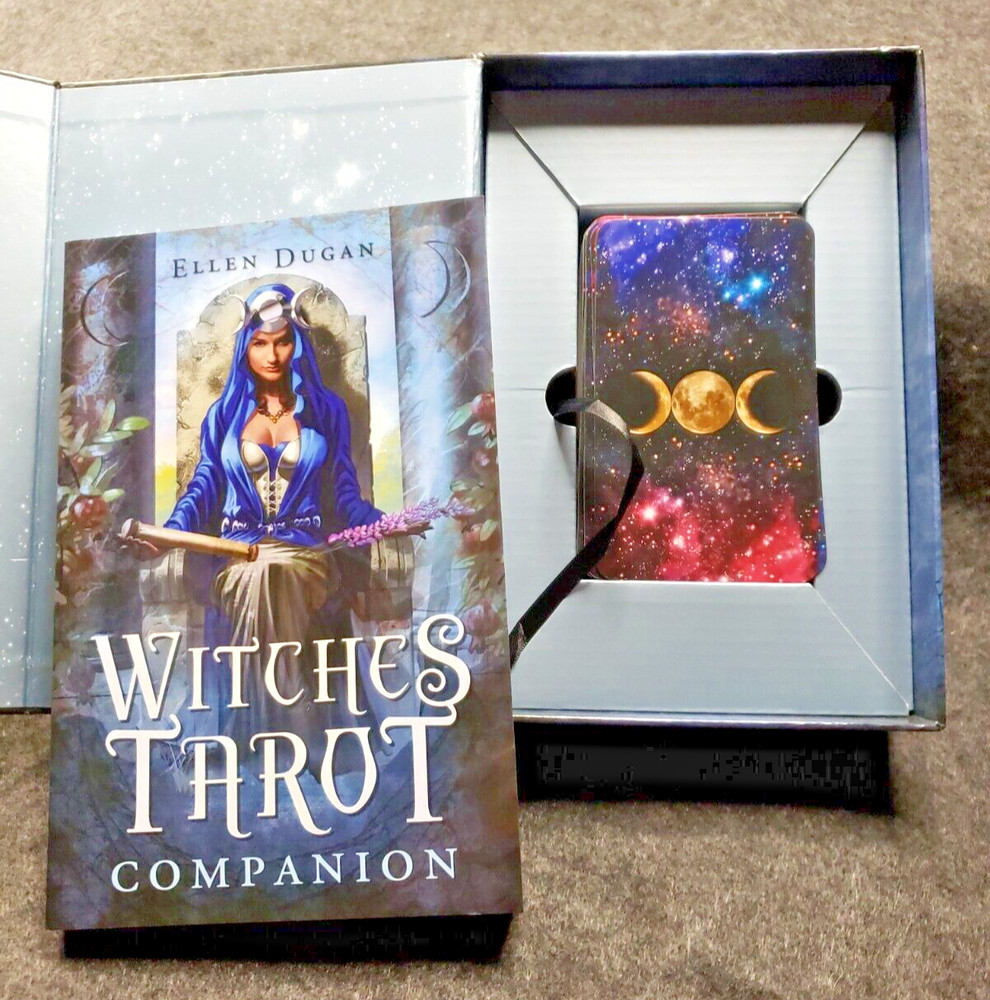 Witches Tarot Kit, incomplete Kit Including Deck & Book (c20b2)