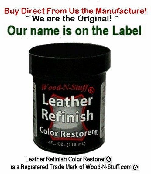 LEATHER Refinish Color RESTORER ® - Pewter Metallic ~ We are the ORIGINAL!