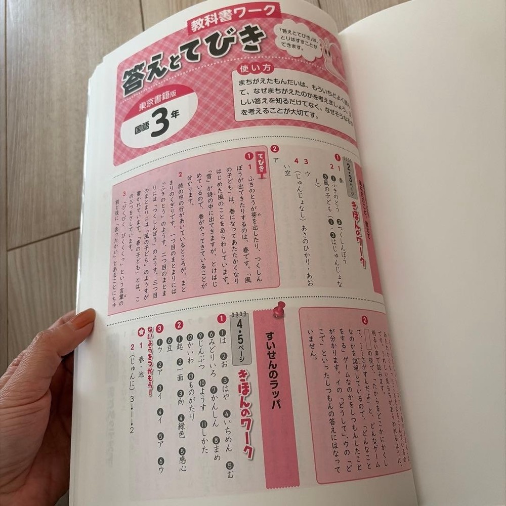Japanese school textbook Textbook Work 3rd Year Tokyo Shoseki Elementary School