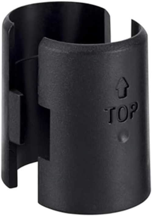 Secure Your Shelves: 12-Pack Black Wire Shelf Clips for Post Shelving Systems