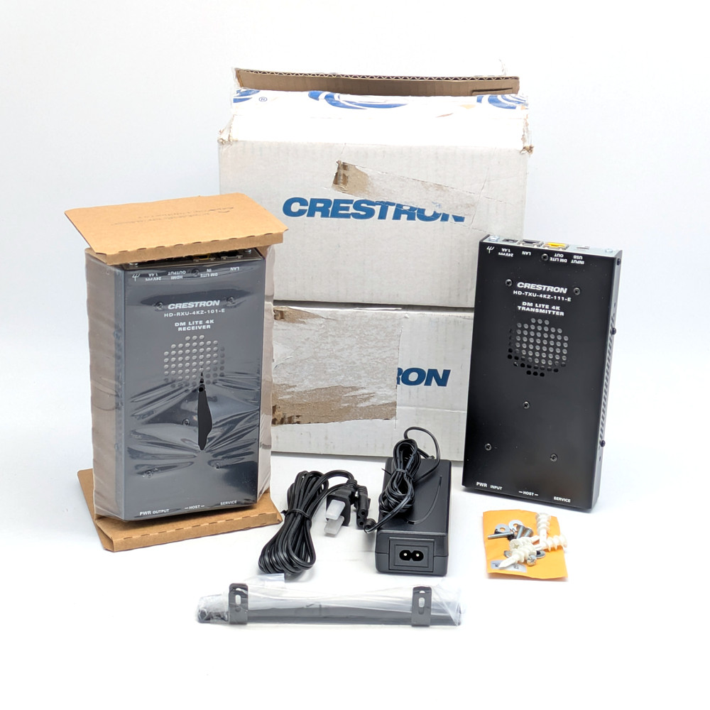 Creston DM Lite 4K60 Transmitter & Receiver for USB-C & Ethernet