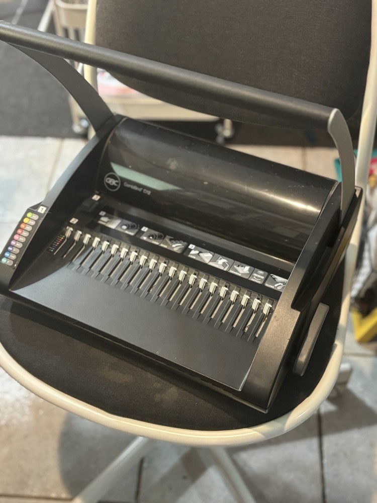 GBC CombBind C12 Binding Machine with Comb Spines, MPN 7706171