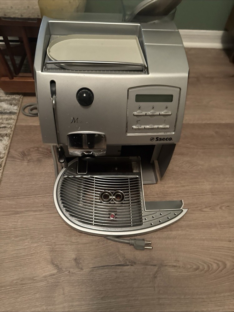 Saeco Magic Comfort Plus Super Automatic Espresso Machine Tested and Works
