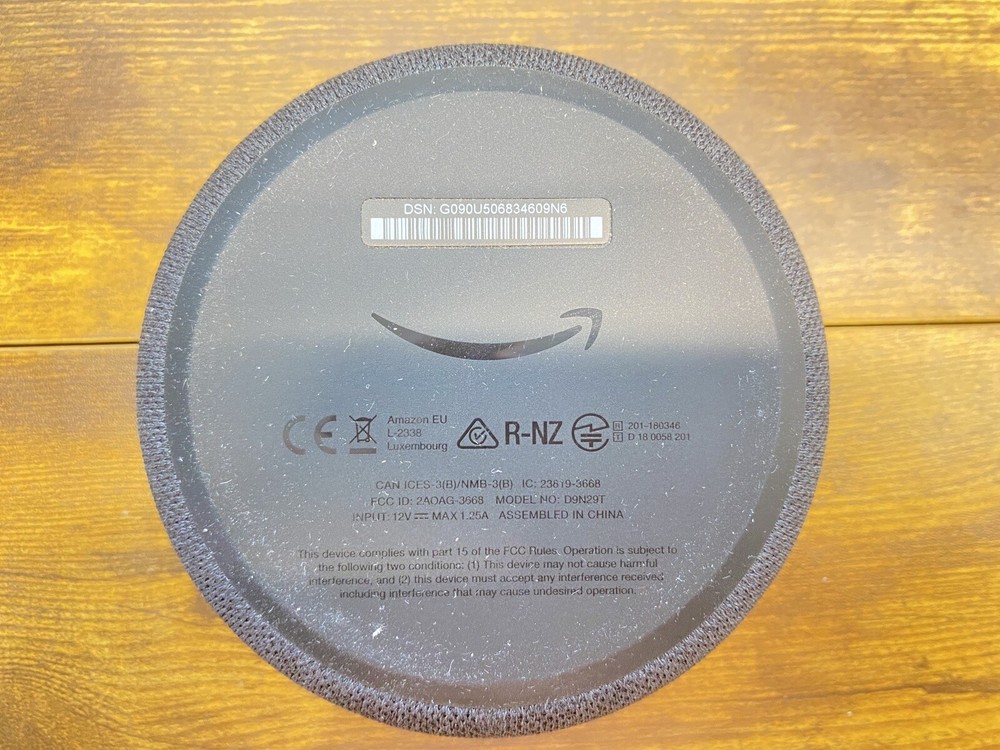 Amazon Echo Dot (3rd Gen) Smart Speaker - Charcoal - UNIT ONLY / READ DESC