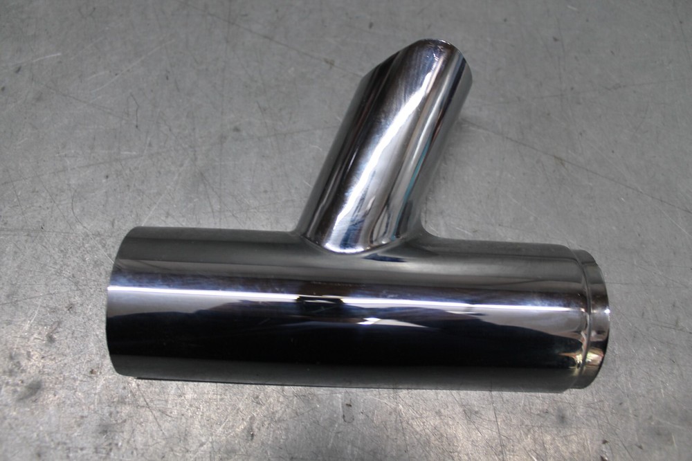 2018 + Harley Davidson Softail Chrome T Junction Heatshields Mid Pipe Lower