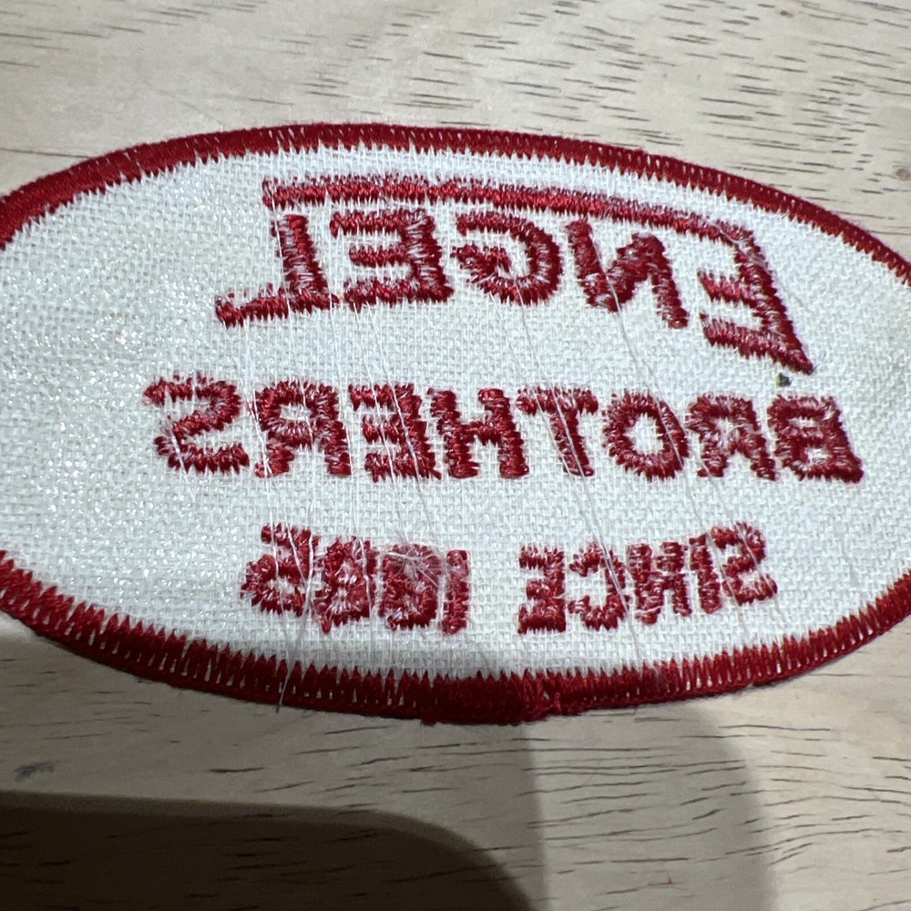 Vintage ENGEL Brothers Since 1885 Patch