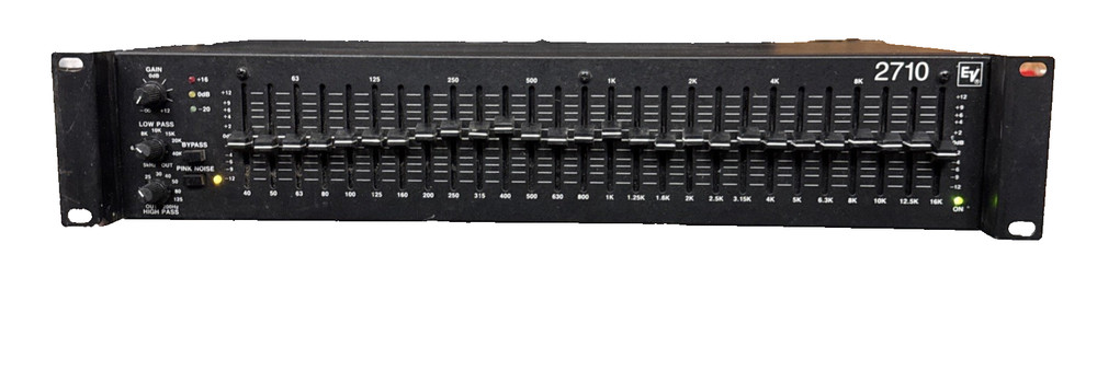 Electro-Voice (EV) 2710 Band Graphic EQ Equalizer                 da22