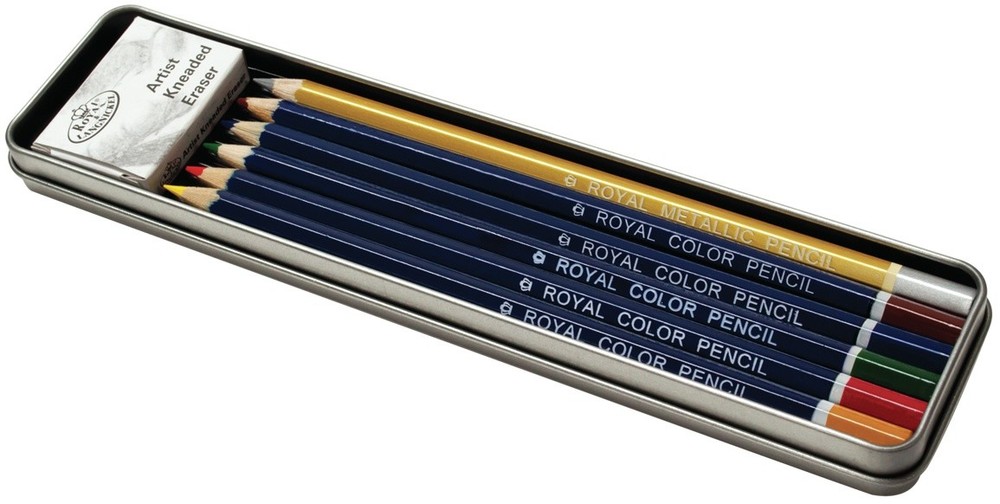 Drawing Art Set W/Tin