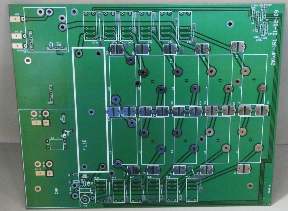 ALS1300 Low pass filter HF circuit board
