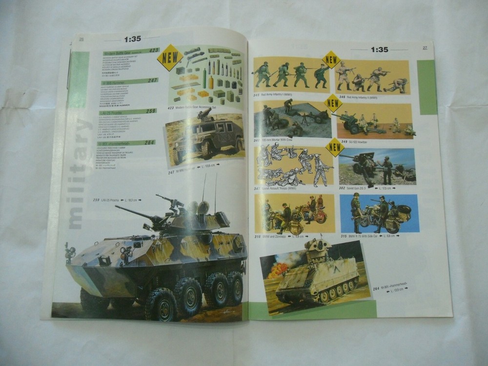 MODEL CATALOG MODEL KITS ITALERI 1993.