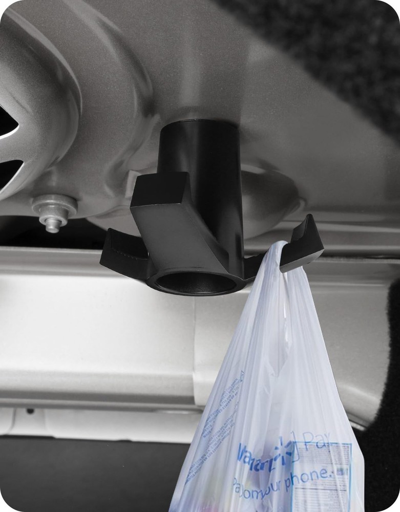 BASENOR 2026 Tesla Model 3 Trunk Grocery Bag Hook Black