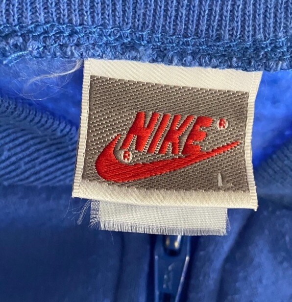 Nike Jacket Men Full Zip Blue Size Large