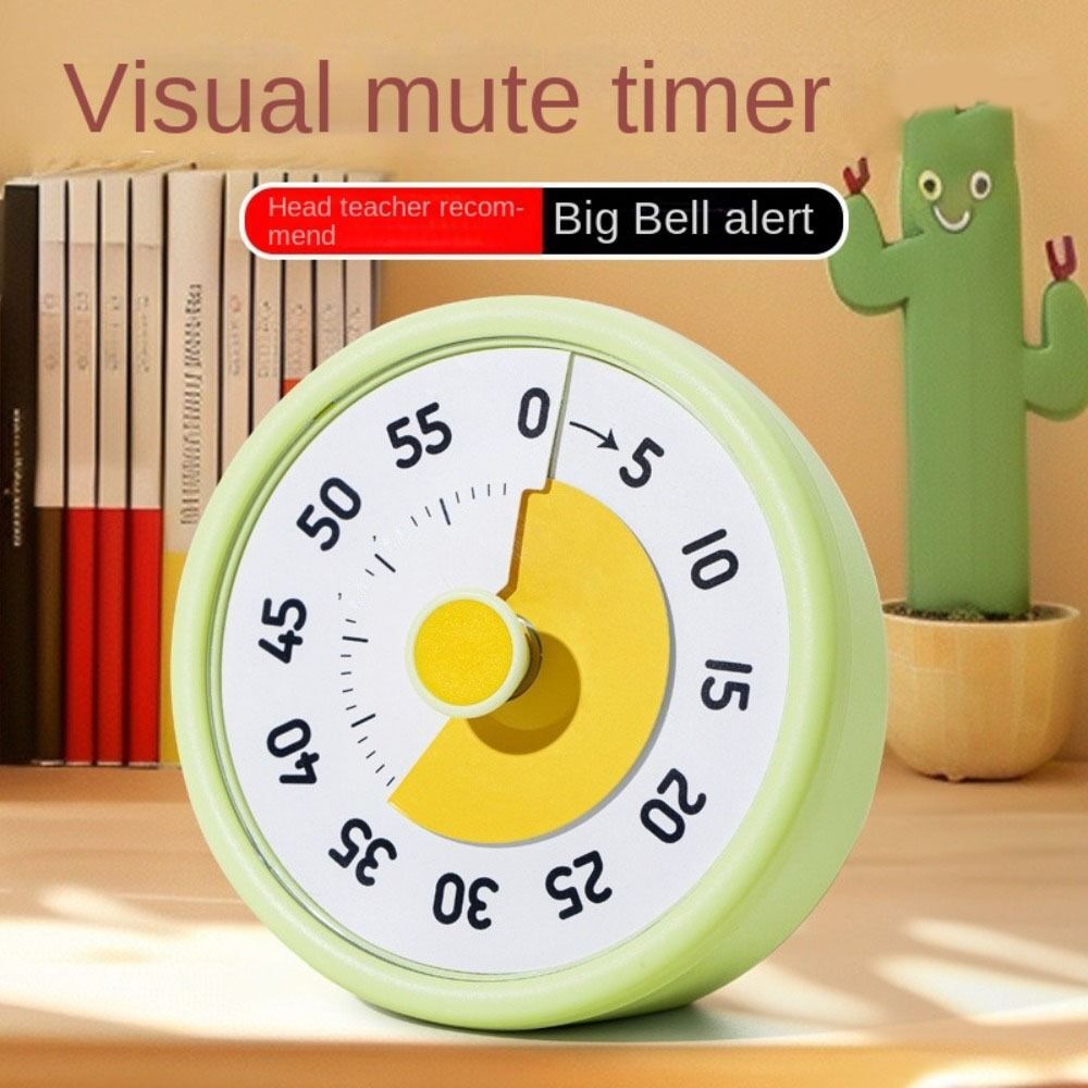 60 Minutes Visual Timer For Elementary School Students to  Learn Self-discipline