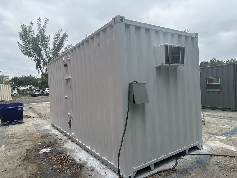 Restroom shipping container Conex Portable bathroom
