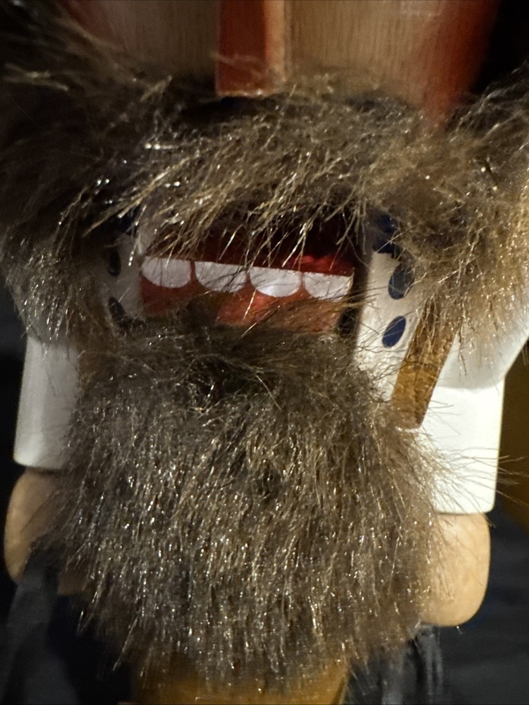 Vintage Steinbach Metalsmith Blacksmith Nutcracker West Germany 15" Look 👀