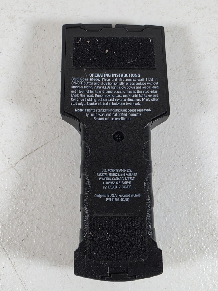 Zircon Stud Sensor - Black And Blue- Up To 3/4 Inch Deep Scan